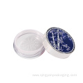 Ladies fashion round loose powder case